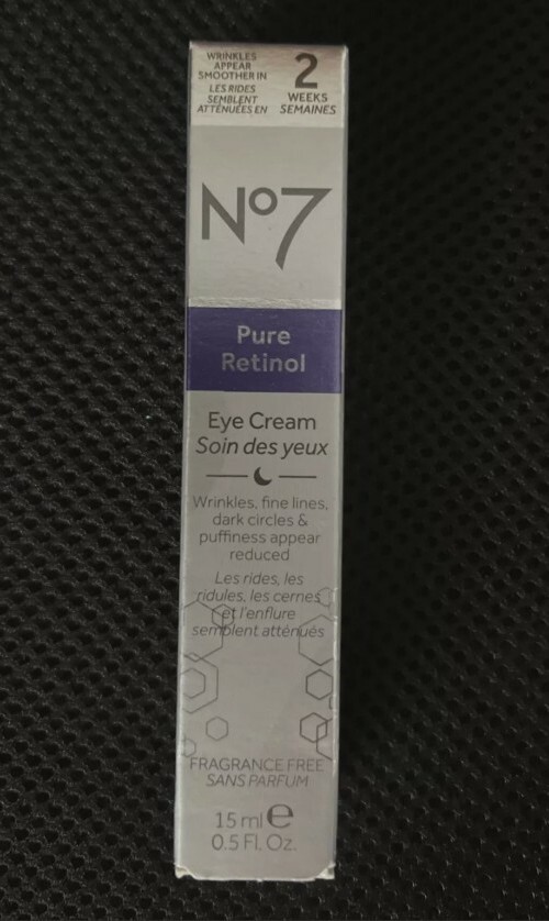 no 7 eye cream with retinol